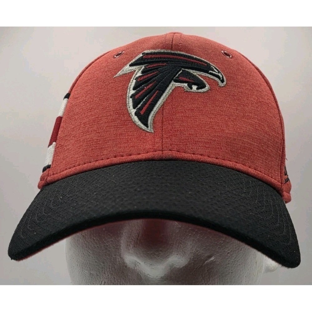 ATLANTA FALCONS New Era 39THIRTY S/M Red Stretch Cap Hat NFL Football